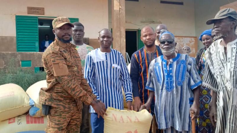 Sourou : Un élan de solidarité à l&rsquo;endroit des forces de défense et de sécurité