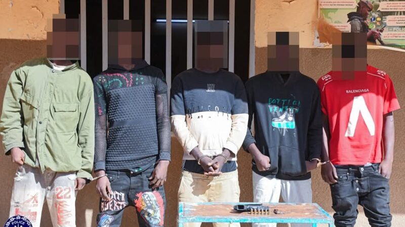 Lutte contre le grand banditisme en milieu urbain : De présumés braqueurs mis aux arrêts par la Police Nationale à Ouagadougou. 