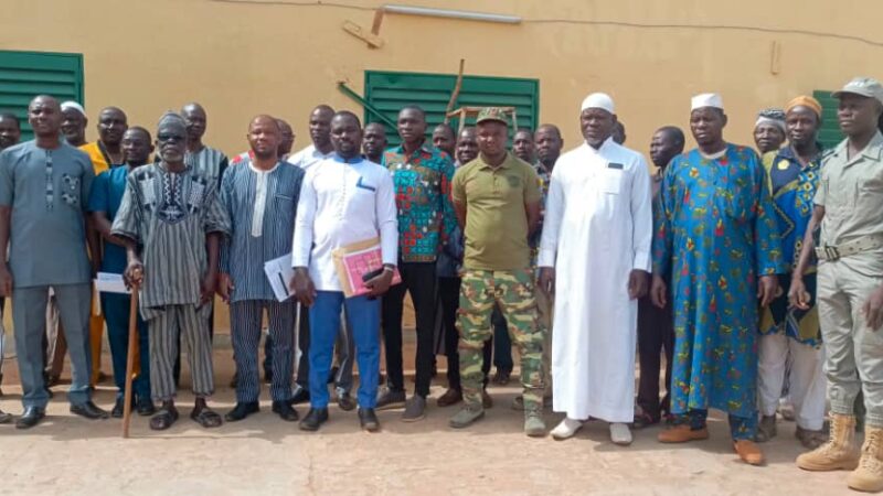 Appui technique au secteur rural : De nouveaux chefs de Zones installés à Tougan