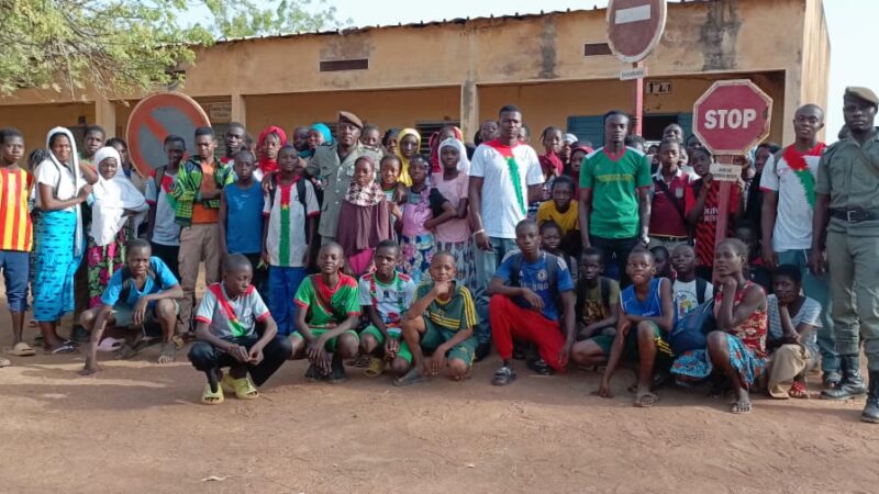 Sécurité routière : La police municipale sensibilise les élèves à Tougan