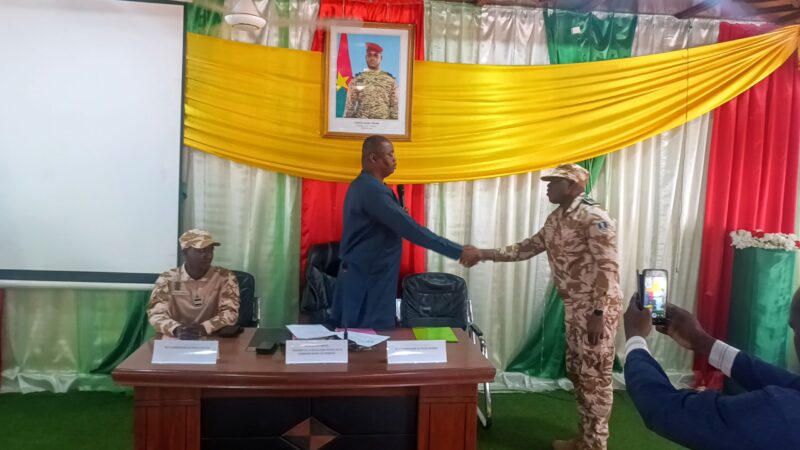 Commissariat de police de Komsilga :Sada BIKIENGA cède la place à Moussa KIEMTORE