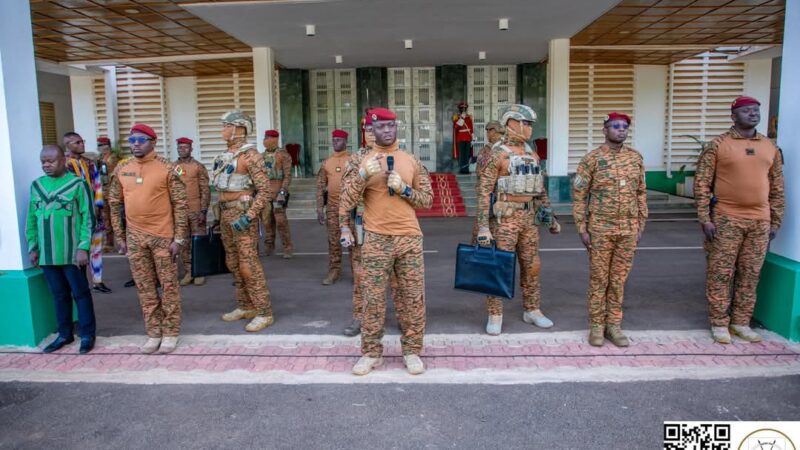 Montée des couleurs à Koulouba:Le capitaine Traoré rend hommage aux forces combattantes