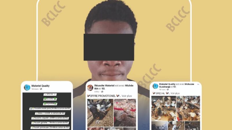 Lutte contre la cybercriminalité : un faux vendeur dans les filets de la BCLCC !