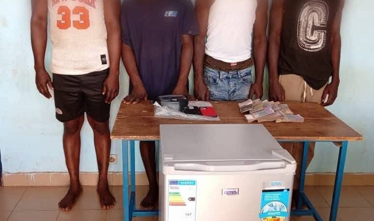 Burkina/Réo : La gendarmerie interpelle quatre (04) présumés voleurs