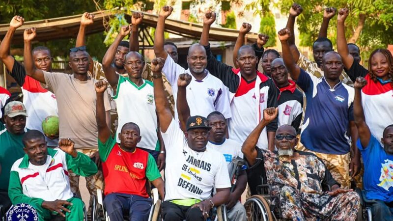 Promotion du Sport pour tous : La Police Nationale aux côtés des personnes handicapées moteurs.