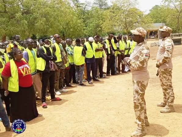 Lutte contre l’incivisme routier : plus d’une centaine de personnes soumises à des travaux d’intérêt général à Tenkodogo.