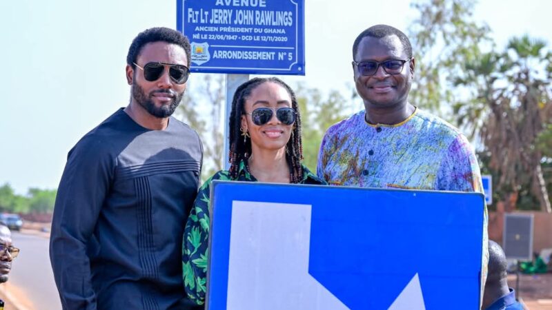 Commune de Ouagadougou : une avenue en hommage au Président John Jerry Rawlings