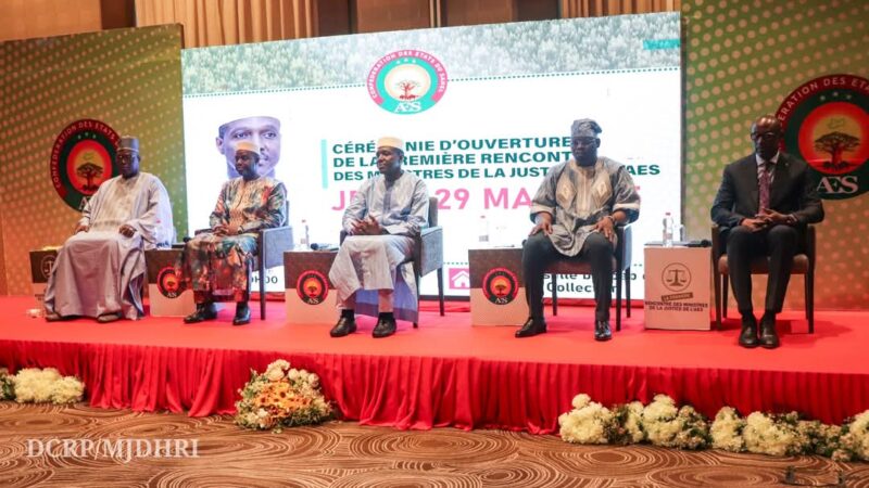 Justice et souveraineté : les ministres de l&rsquo;AES dessinent les contours d&rsquo;une coopération renforcée