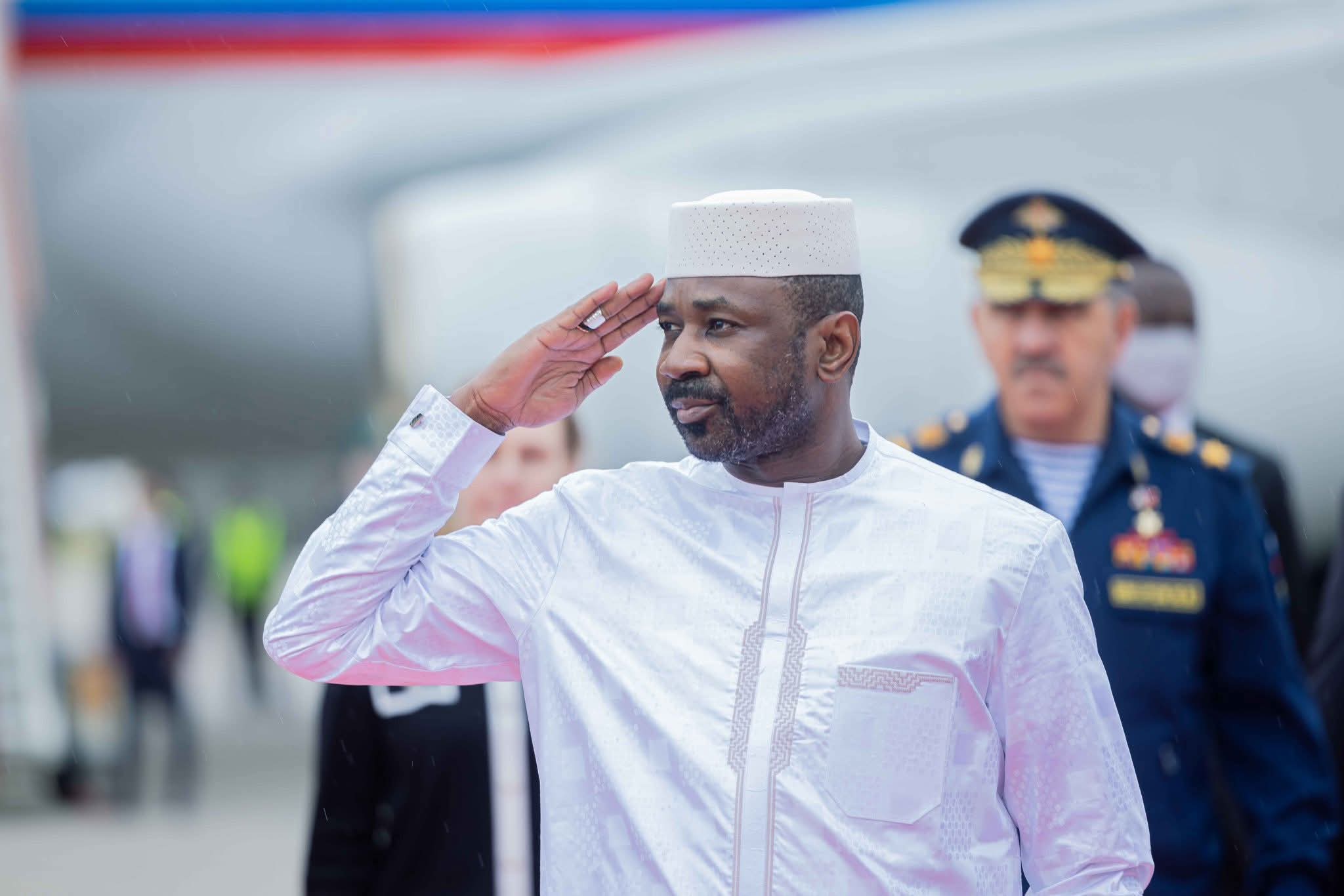 Coopération: Le Général Assimi GOÏTA est en Russie