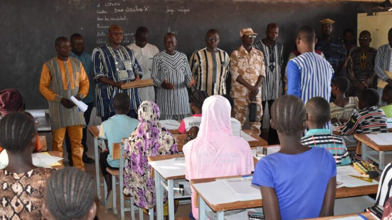 Examens scolaires : Le CEP et le BEPC officiellement lancés dans la province du Sourou 