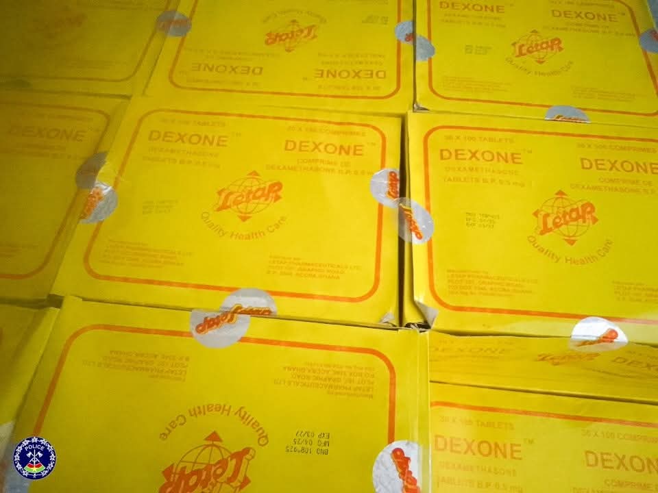 Lutte contre le trafic illicite de produits prohibés : La Police Nationale découvre et saisit une importante quantité de produits non conventionnés à Pô. 