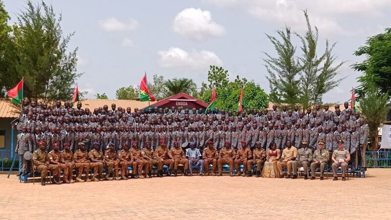 Burkina Faso : Fin de formation pour 473 élèves sous-officiers spécialistes