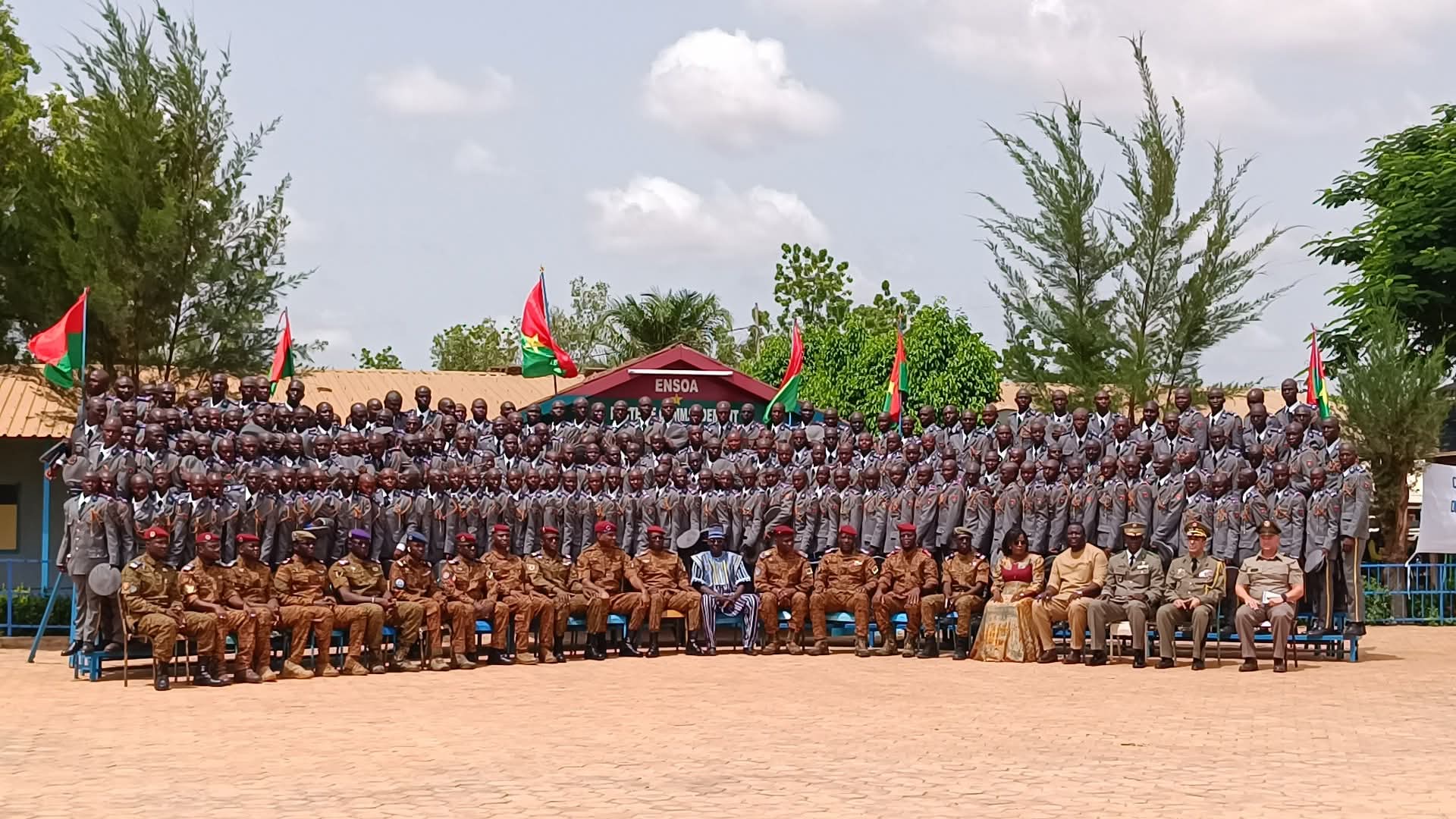 Burkina Faso : Fin de formation pour 473 élèves sous-officiers spécialistes