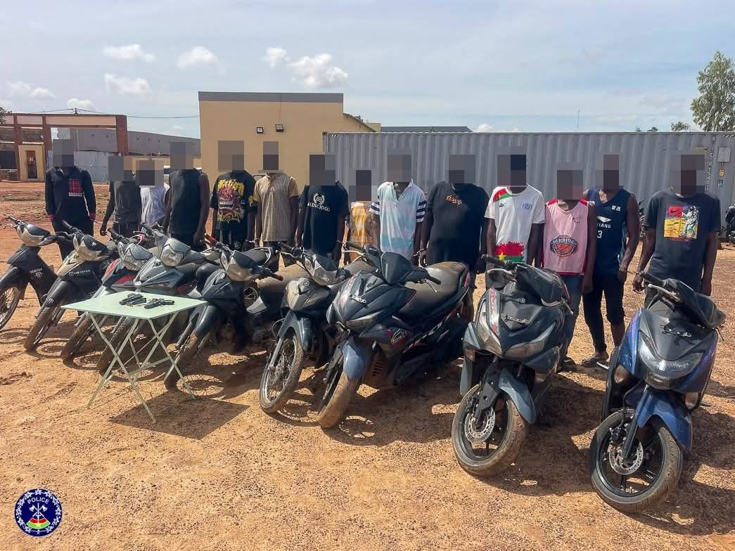 Ouagadougou : La Police Nationale démantèle un vaste réseau de malfaiteurs