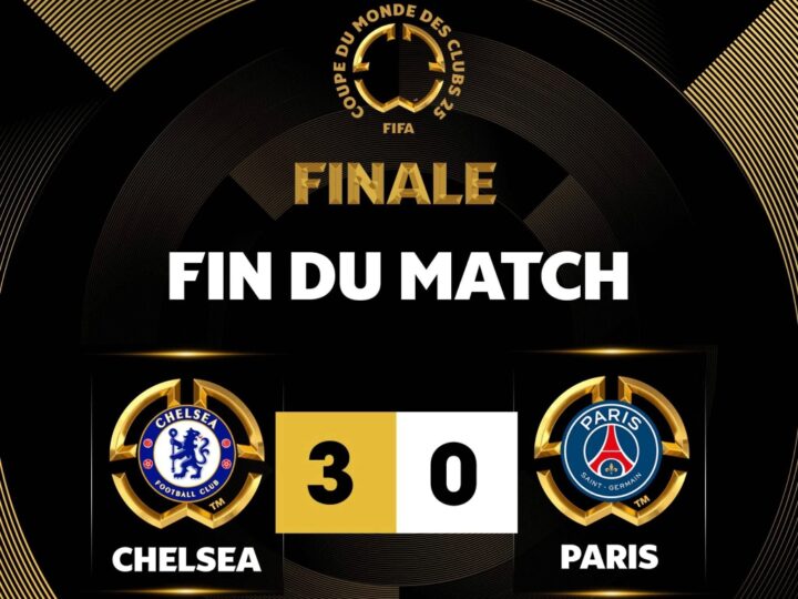 ‎Chelsea sacré champion du monde des clubs après une victoire éclatante contre le PSG (3-0)