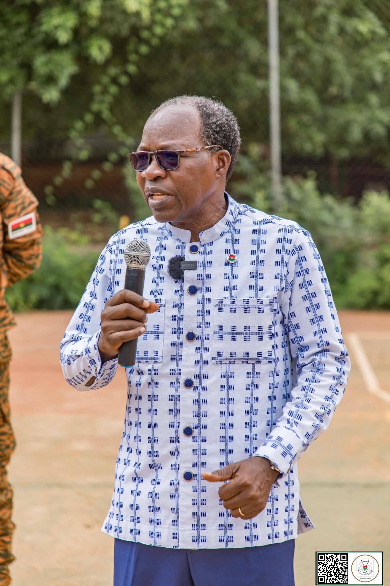 VISITE DE PERSONNALITÉS AU CAMP FASO MÊBO:Les 5 leçons du Général ZAGRÉ aux campeurs