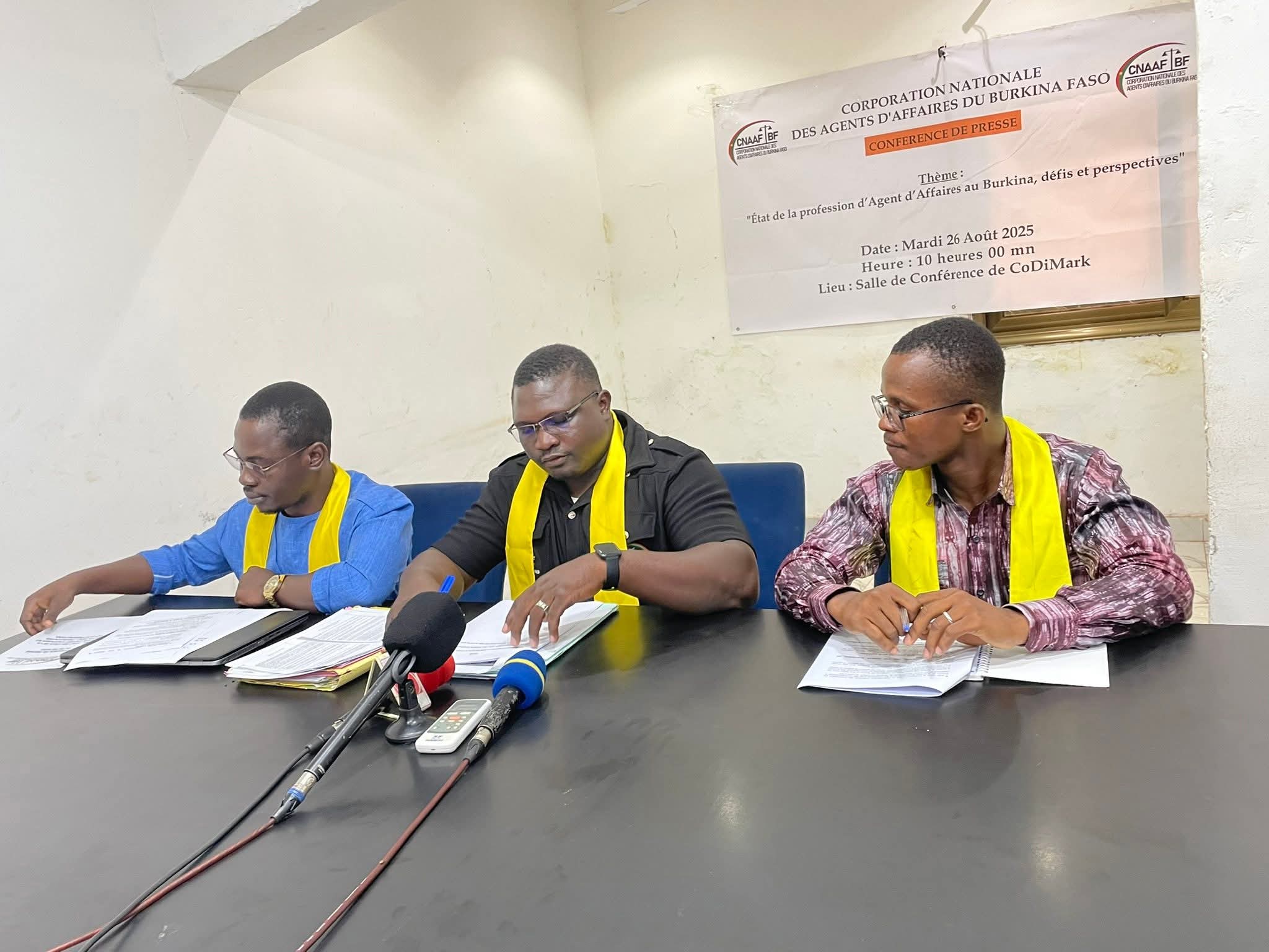 Burkina :Les Agents d’Affaires interpellent le Capitaine ibrahim TRAORÉ sur l’avenir de leur profession