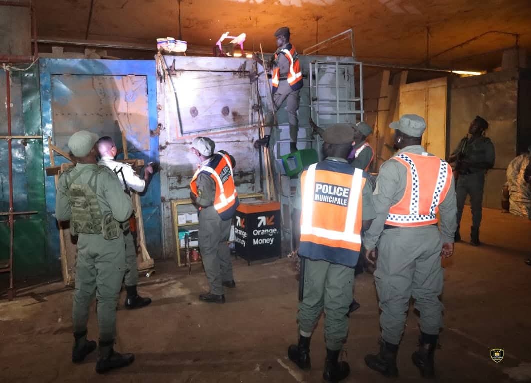 Ouagadougou : la Police Municipale mène une opération de sécurisation dans les marchés et gares