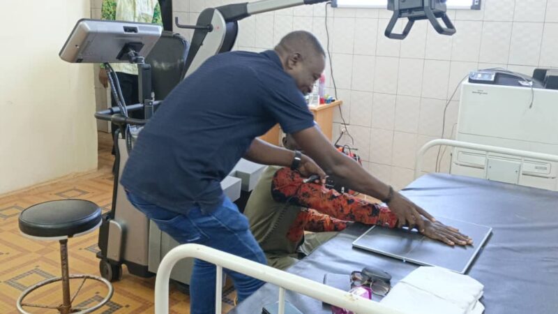 Tougan/Santé : Le CMA doté d&rsquo;un appareil de radiographie numérique 