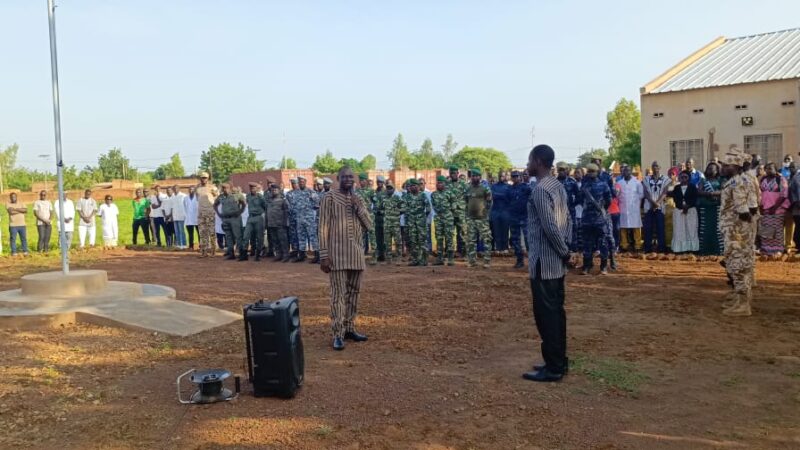Sourou/Patriotisme : Un engagement citoyen dans l&rsquo;enceinte du District Sanitaire de Tougan