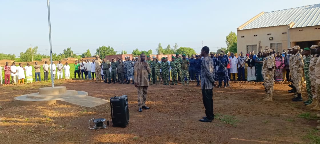 Sourou/Patriotisme : Un engagement citoyen dans l&rsquo;enceinte du District Sanitaire de Tougan