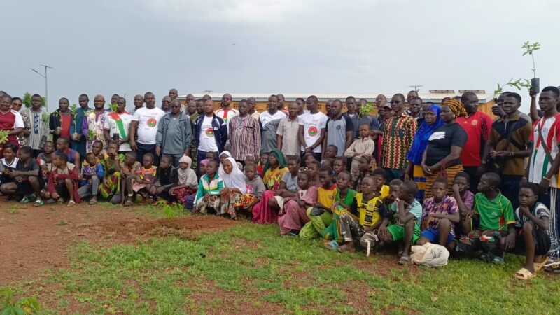 Tougan/Reboisement : 200 plants mis en terre à l&rsquo;école  du Secteur 7 