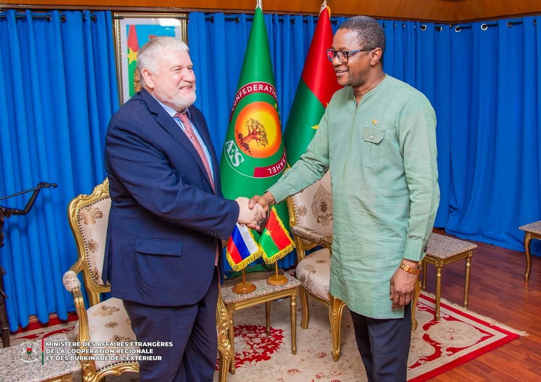 Coopération bilatérale : le Burkina Faso et la Fédération de Russie engagés à renforcer le cadre juridique de leurs relations