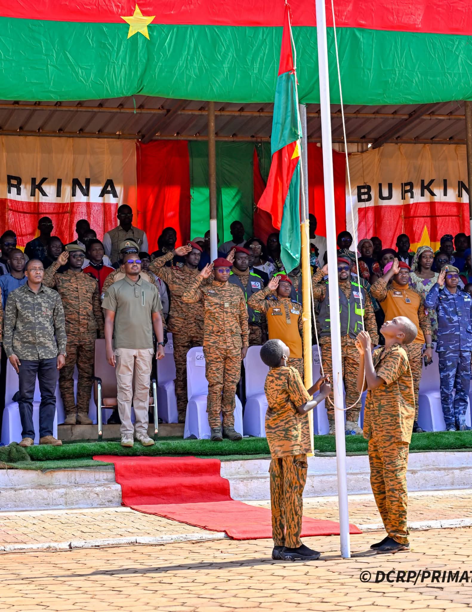 Camp vacances Faso Mêbo :fin de la 1er édition pour  la région du Guiriko