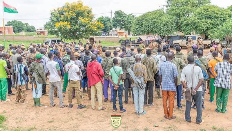 Région du nazinon:le colonel Thomas SAVADOGO encourage des VDP