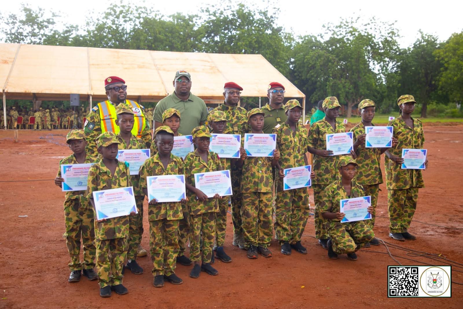Clôture de Camp vacances Faso Mêbo : la promotion ‘’Li-Dandanli’’ s’engage « à être des citoyens exemplaires » 