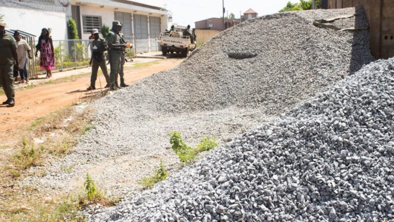 Ouagadougou : la Police municipale met en garde contre les dépôts sauvages d’agrégats