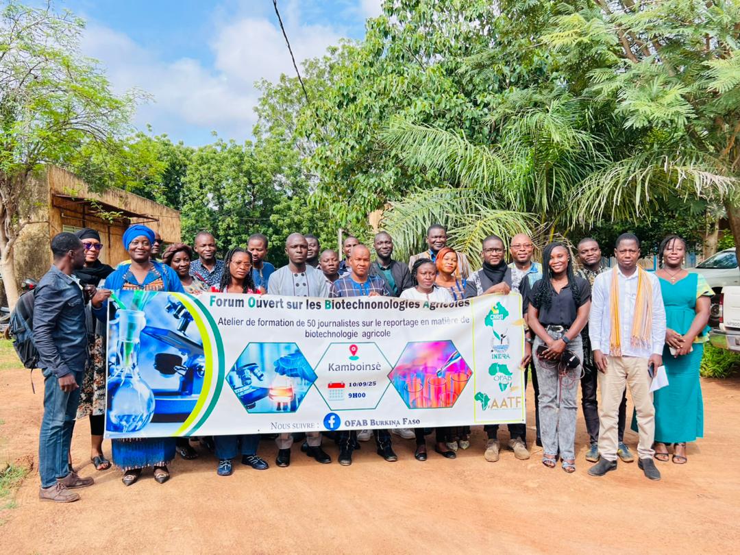 Burkina Faso : Des journalistes renforcent leurs compétences en reportage sur la biotechnologie agricole