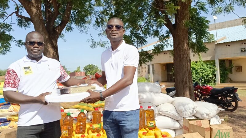 Santé et nutrition : Des vivres et du matériel médico-technique au District sanitaire de Tougan 