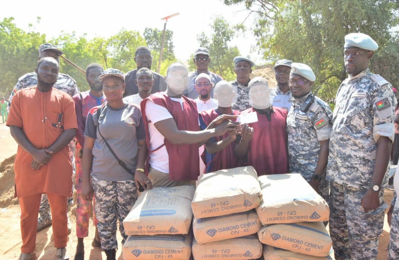 Faso Mêbo: Les pensionnaires de la Prison de Haute Sécurité apportent leur contribution
