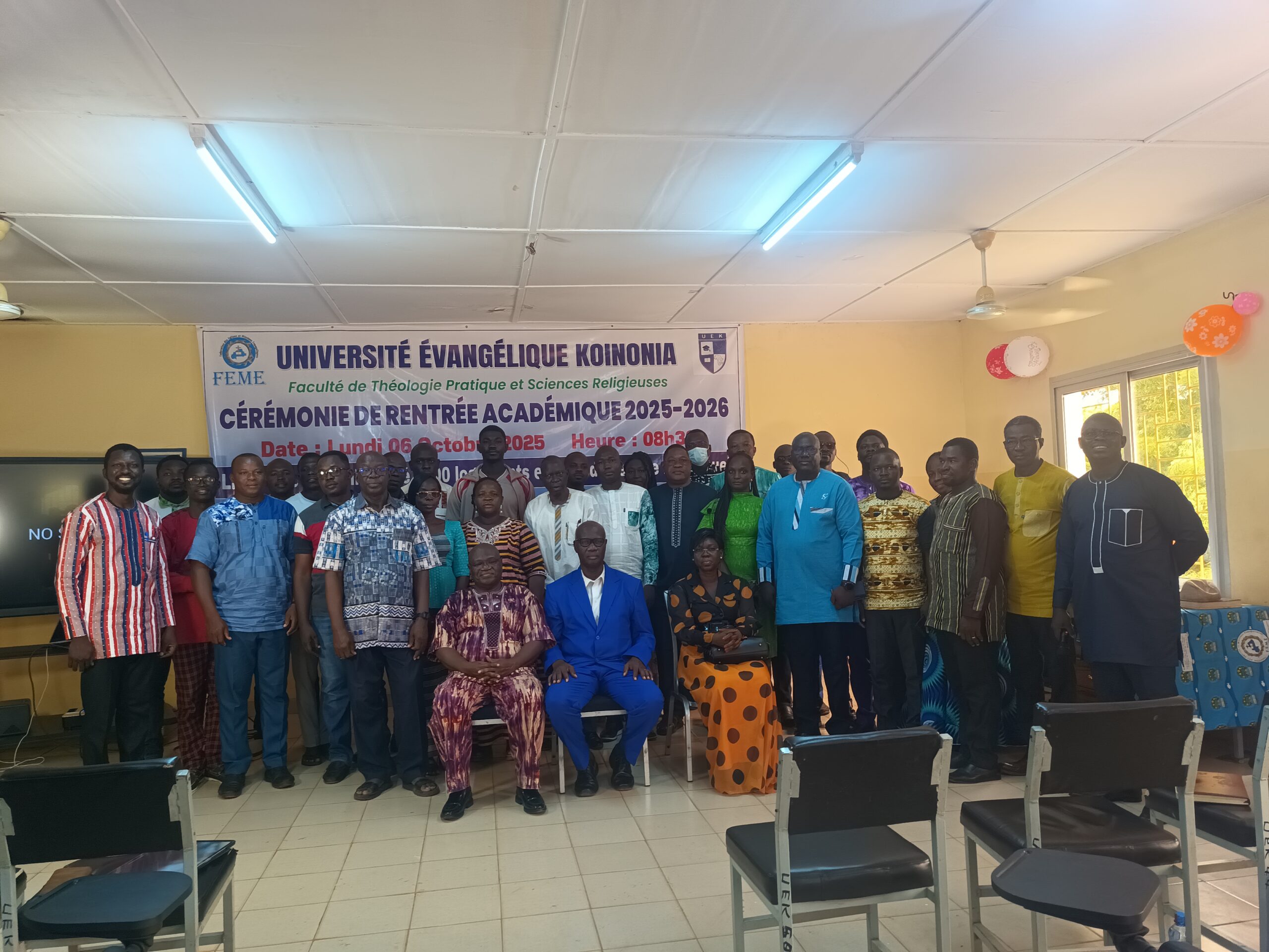 Université Évangélique Koinonia : une rentrée sous le signe de la foi et du savoir
