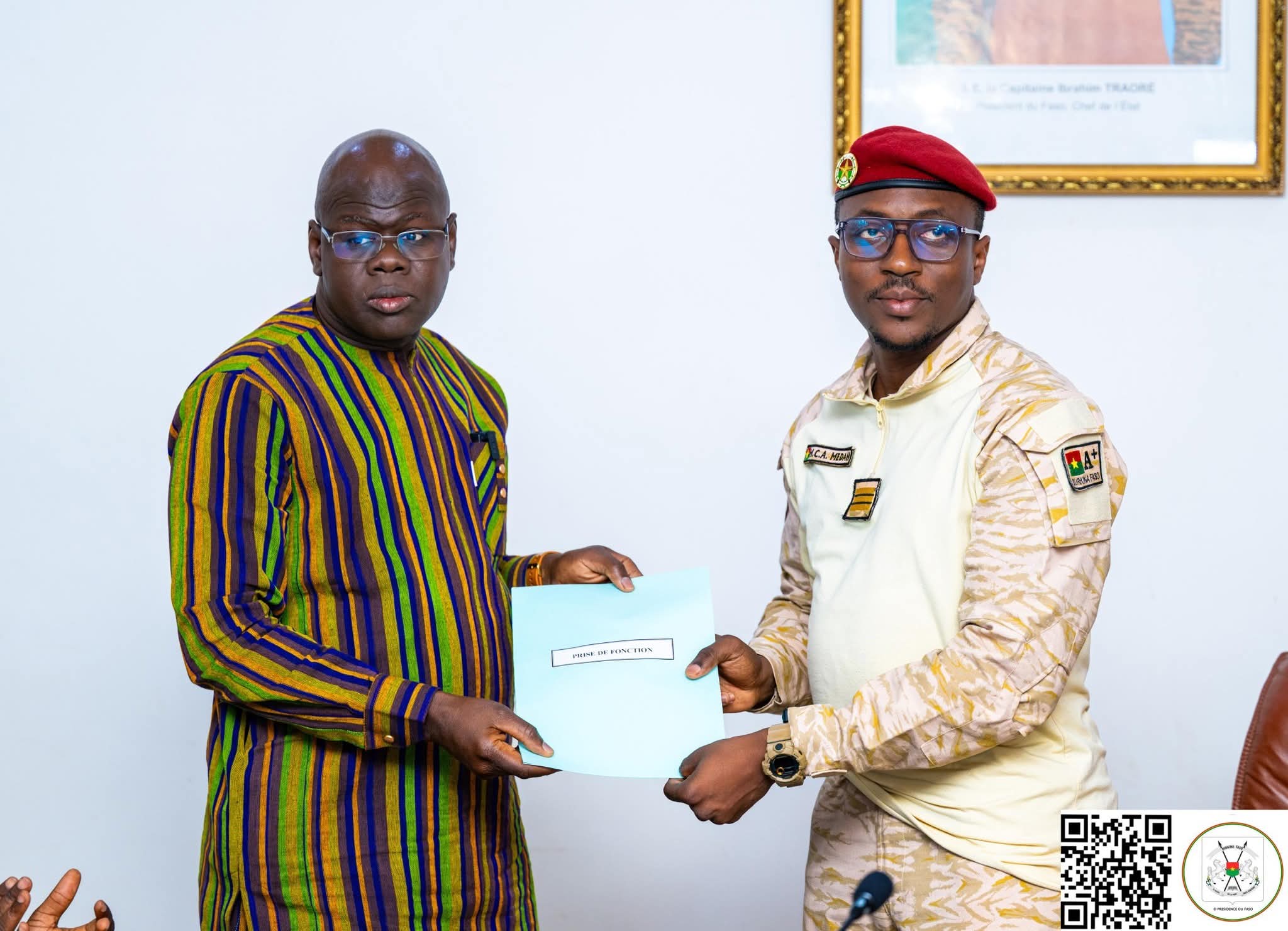 BUREAU NATIONAL DES GRANDS PROJETS DU BURKINA FASO:Le nouveau Directeur exécutif installé dans ses fonctions