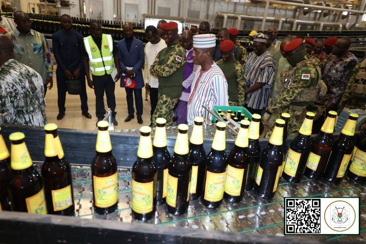 ‎SN-BRAFASO : le Capitaine Ibrahim TRAORÉ inaugure l’usine  ‎