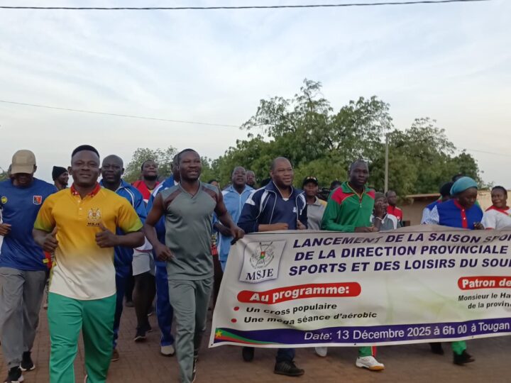Tougan : L&rsquo;initiative Sport pour tous, officiellement lancée    ‎
