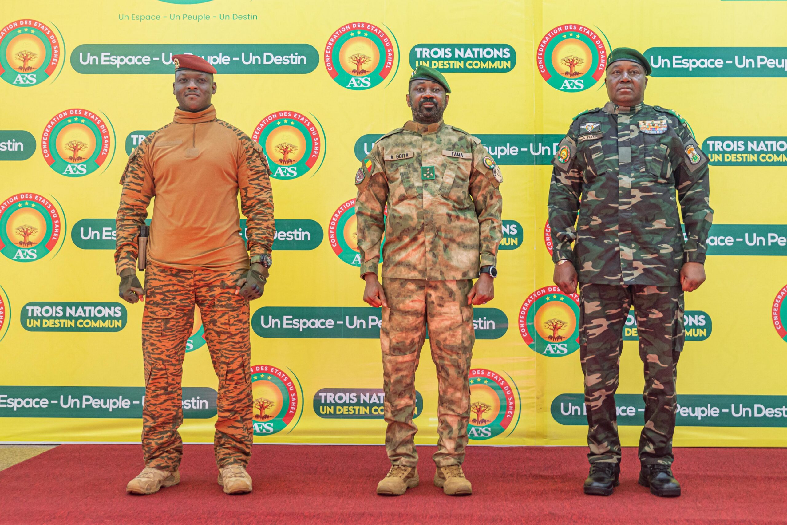 Le Capitaine Ibrahim TRAORÉ prend la tête de la Confédération des Etats du Sahel