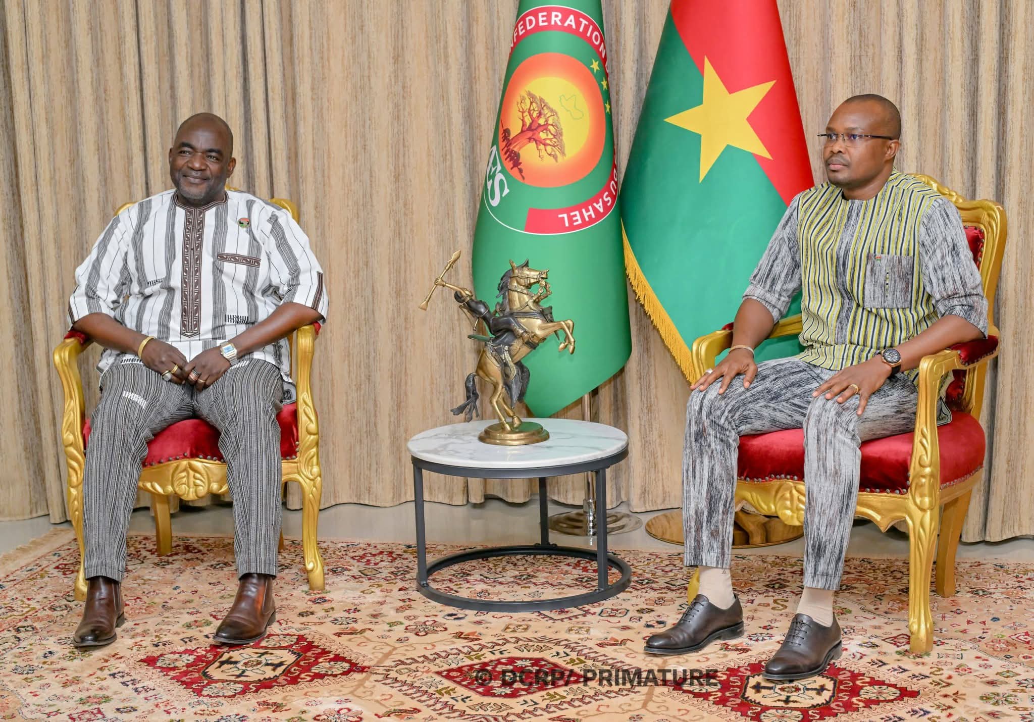 Confédération des états du Sahel: le Président de la commission nationale échange avec le Premier ministre