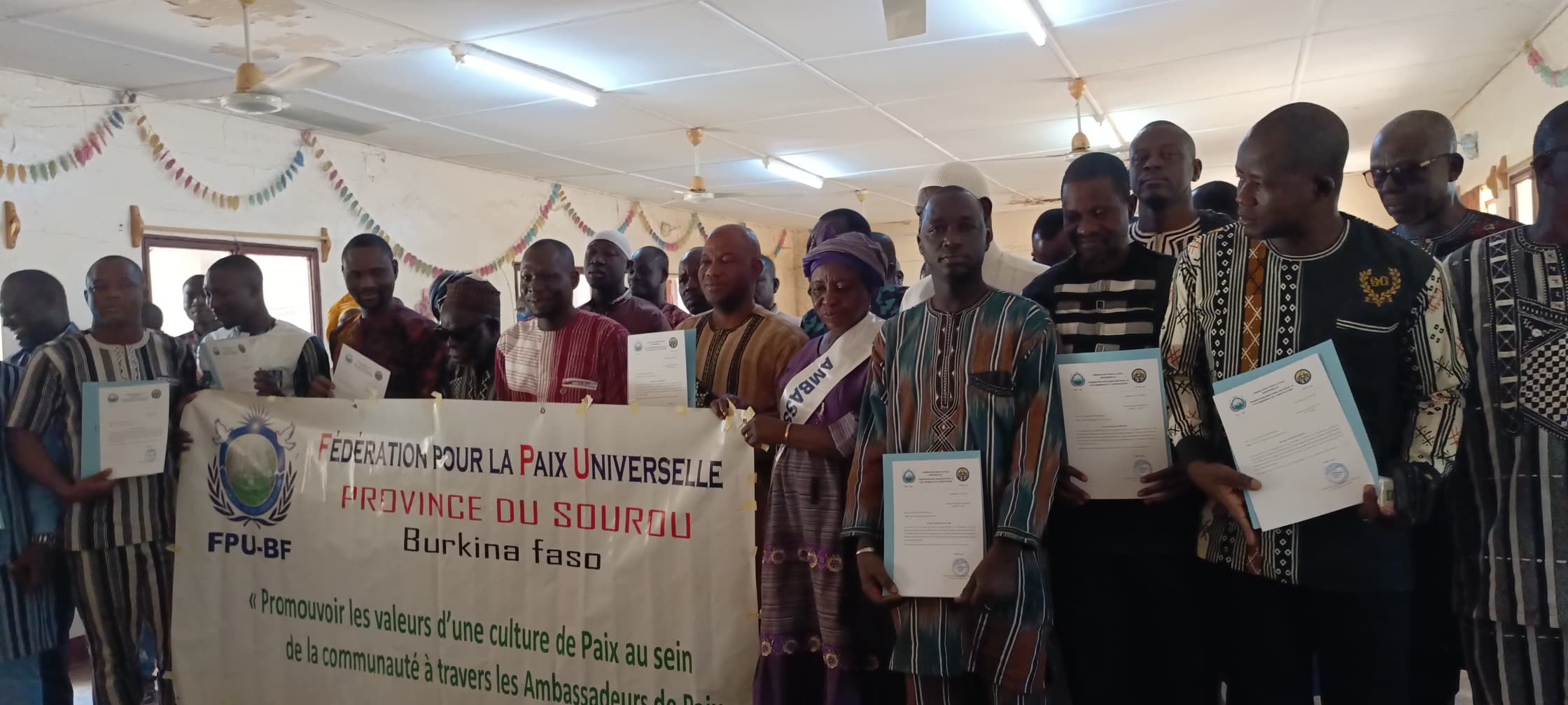 Résilience : La FPU Sourou honore 16 patriotes