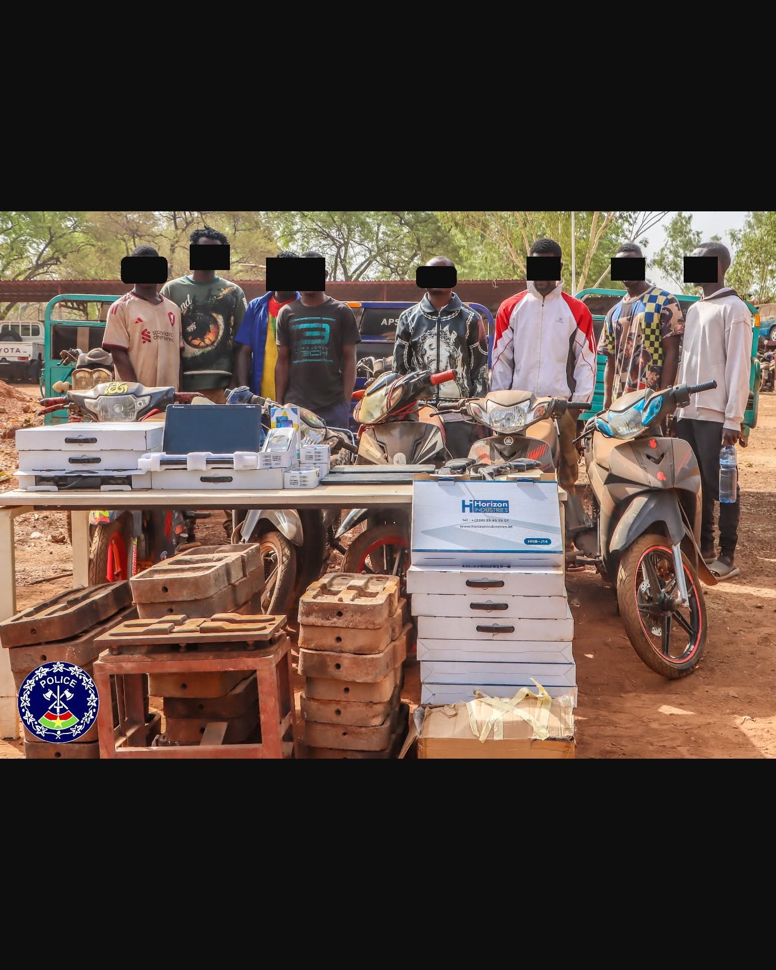 Ouagadougou : La Police Nationale met fin au parcours d’un réseau de malfrats
