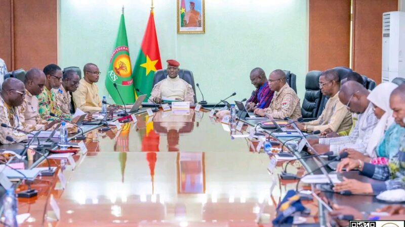 Burkina Faso:Le point du CONSEIL DES MINISTRES DU 16 AVRIL 2026