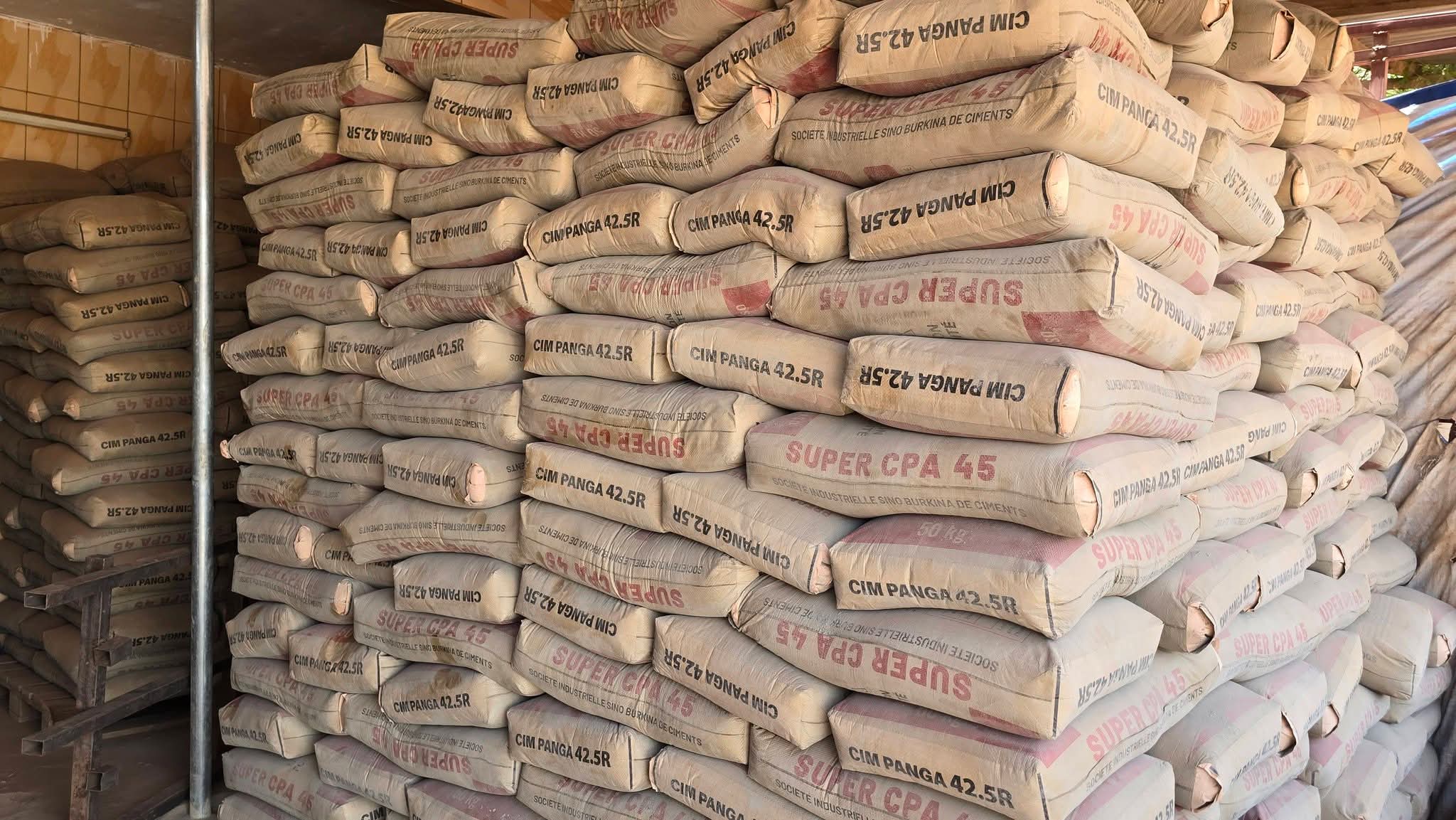 Ciment : Aucune flambée des prix ne sera tolérée