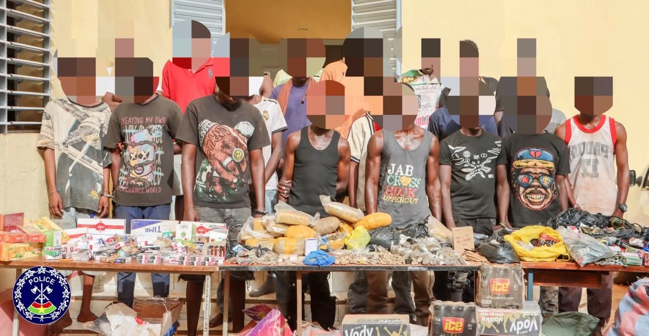 Lutte contre le trafic de stupéfiants et la criminalité urbaine : Plus d’une dizaine de kilogrammes de drogues saisie par la Police Nationale à Ouagadougou. 