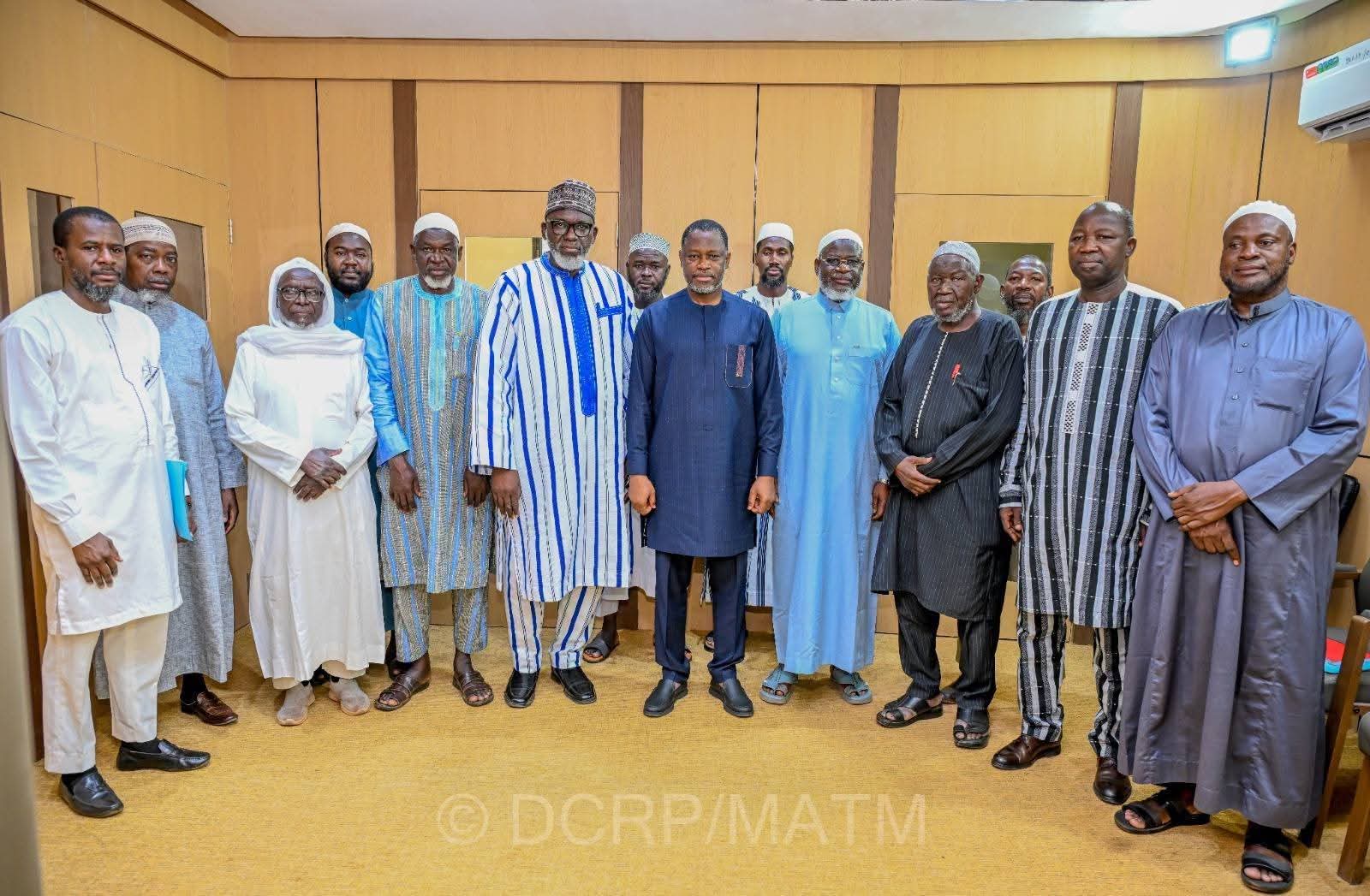 Audience au MATM : Le Mouvement sunnite du Burkina Faso réaffirme son engagement aux côtés de l’Etat 