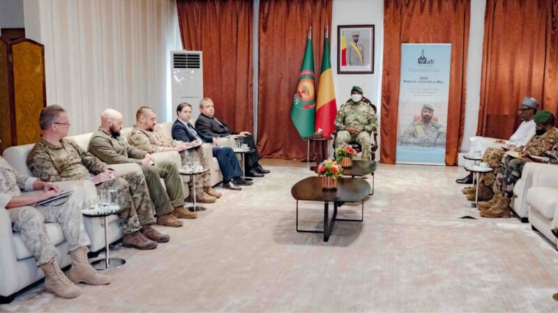 MALI: Le Président de la Transition a reçu l’Ambassadeur russe