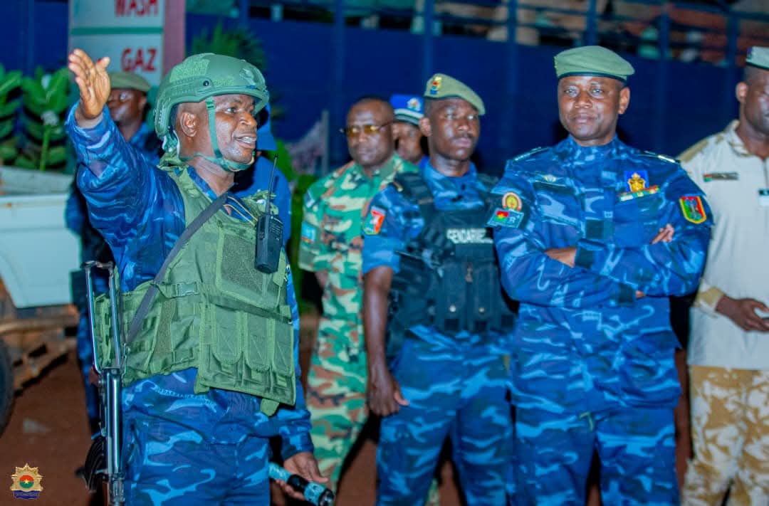Opération WIBGA 2 : Tournée d’évaluation des dispositifs opérationnels par le Chef d’Etat-Major de la Gendarmerie Nationale dans les régions administratives du Burkina Faso.