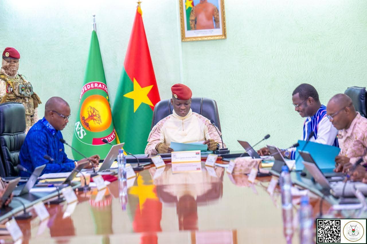 Burkina : Point du Conseil des ministres du 29 MAI 2026