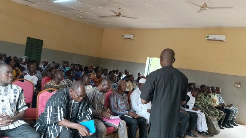 Sourou : La population se mobilise pour le patriotisme et la cohésion sociale